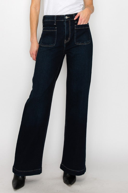 ARTEMIS VINTAGE HIGH RISE WIDE LEG JEANS