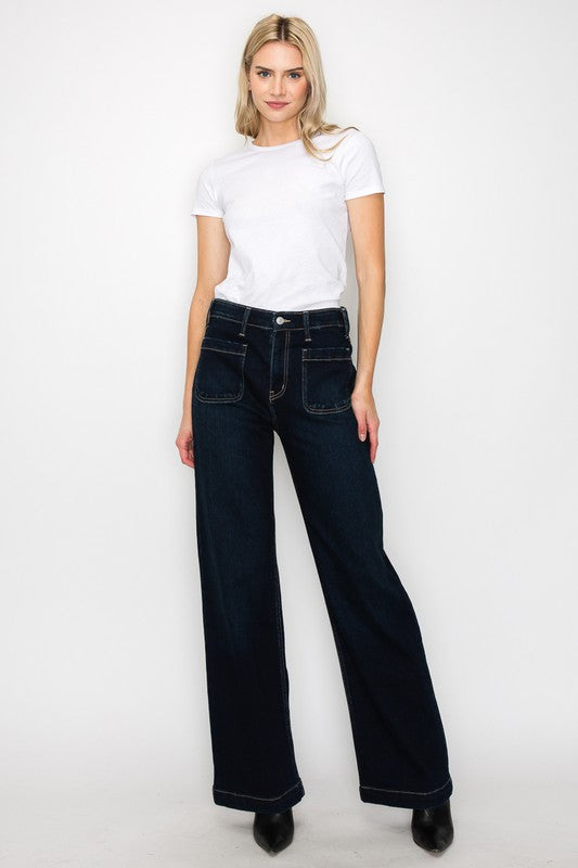 ARTEMIS VINTAGE HIGH RISE WIDE LEG JEANS