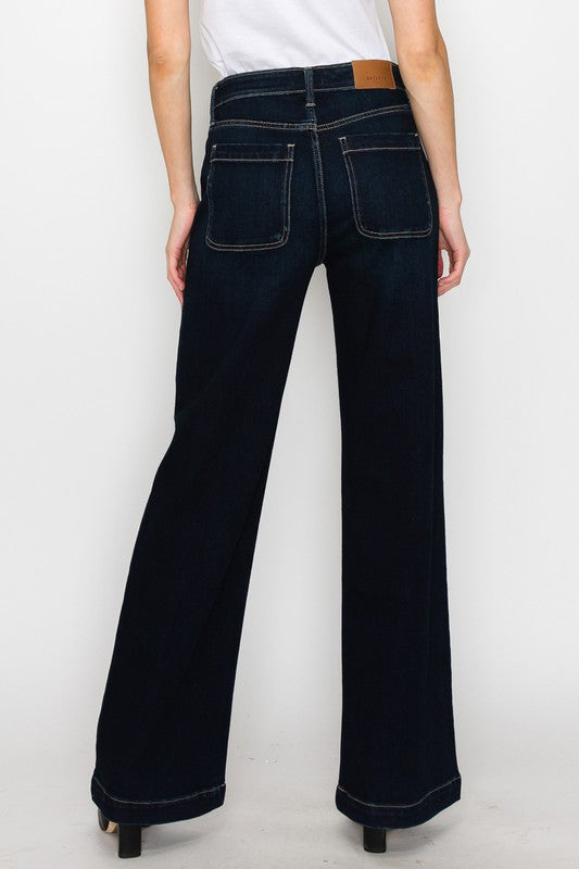 ARTEMIS VINTAGE HIGH RISE WIDE LEG JEANS