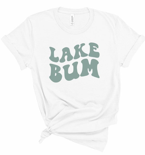 Wavy Lake Bum Graphic Tee