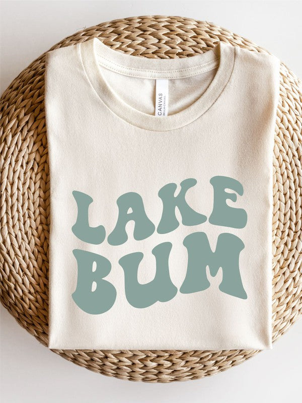 Wavy Lake Bum Graphic Tee