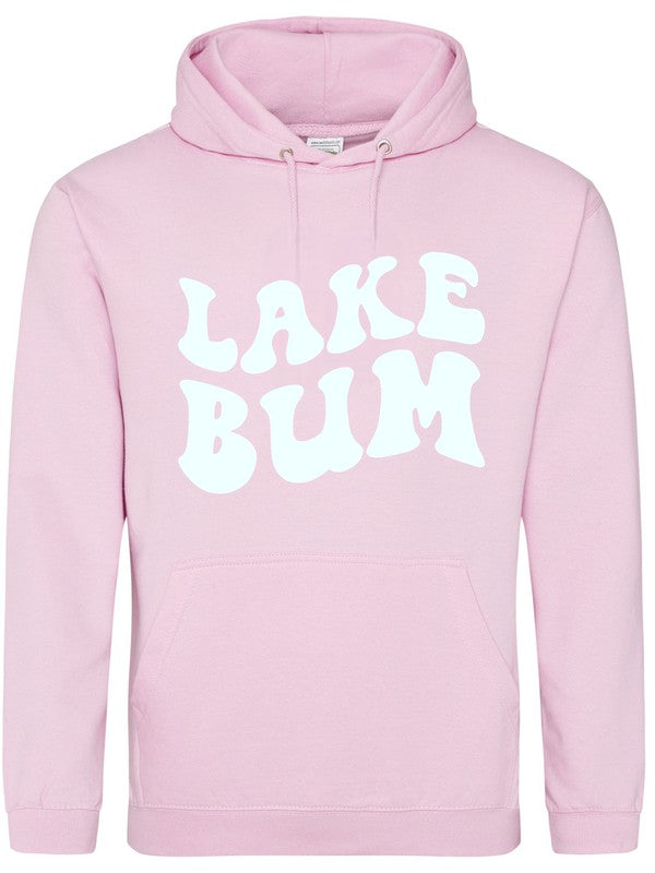 Wavy Lake Bum Comfy Hoodie