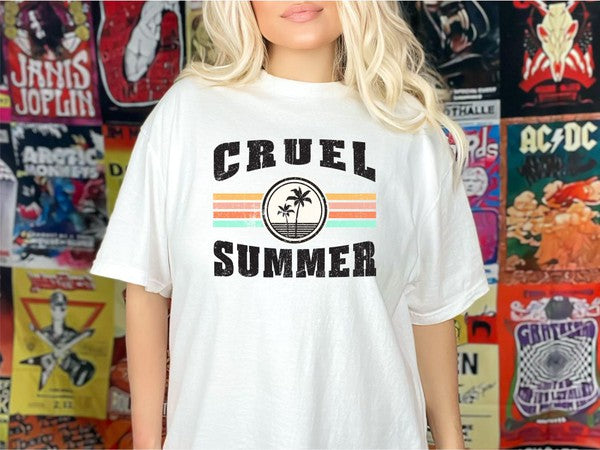 Cruel Summer Comfort Color Tee Plus Size