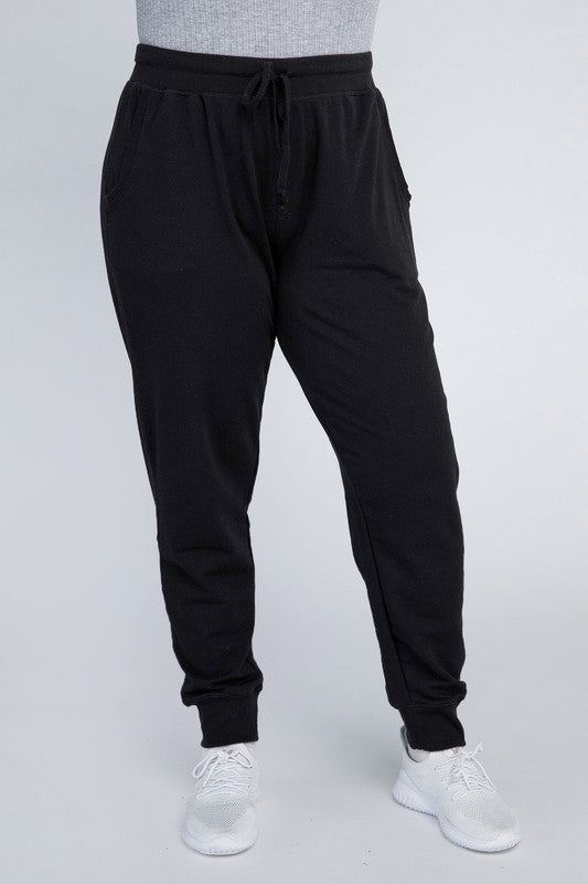 Ambiance Plus-Size Jogger Pants