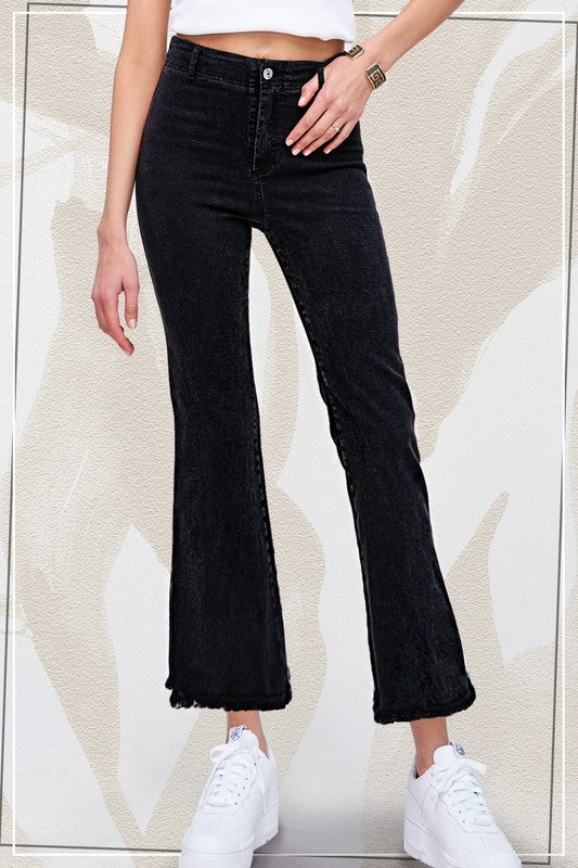 La Miel Soft Washed Stretchy High Rise Jeans