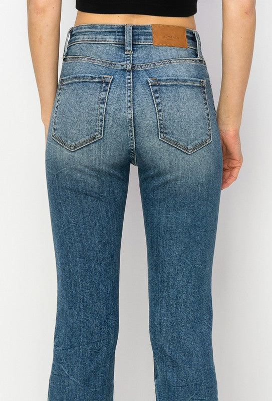 ARTEMIS VINTAGE HIGH RISE Y2K BOOTCUT JEANS