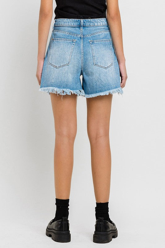 Super High Rise Pleats Shorts - Boho Soho