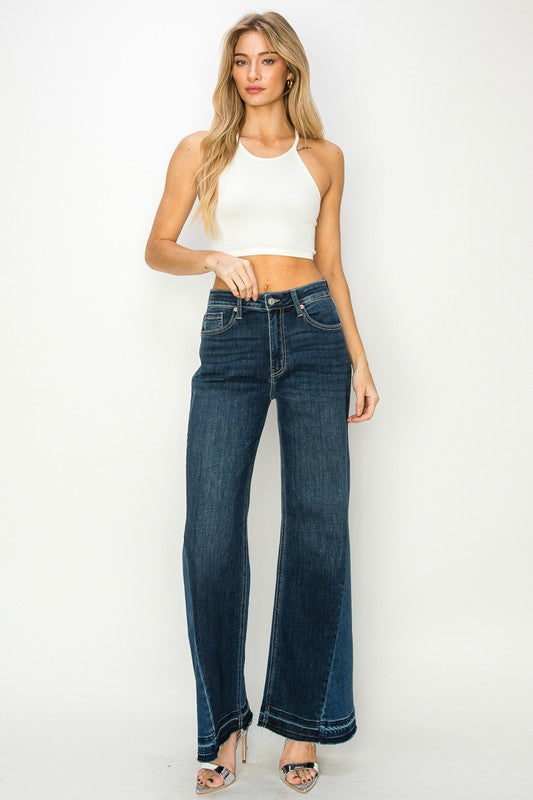 ARTEMIS VINTAGE HIGH RISE RELAXED WIDE LEG JEANS