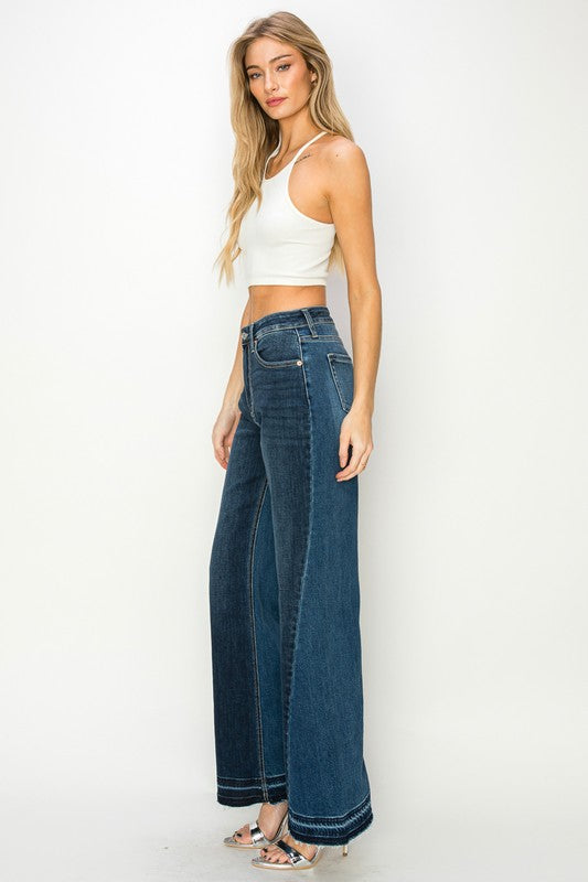 ARTEMIS VINTAGE HIGH RISE RELAXED WIDE LEG JEANS