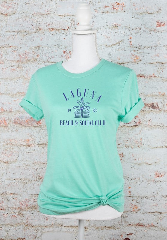 Laguna Beach Beach & Social Club Graphic Tee