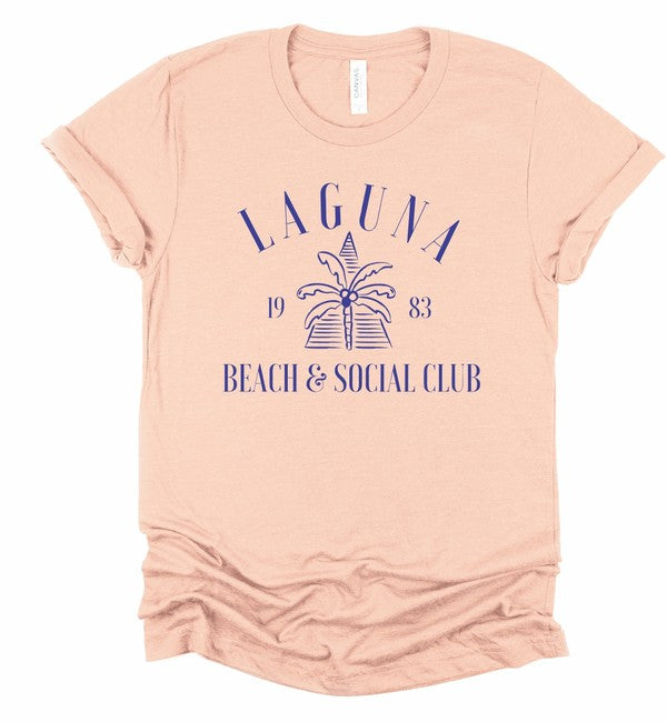 Laguna Beach Beach & Social Club Graphic Tee