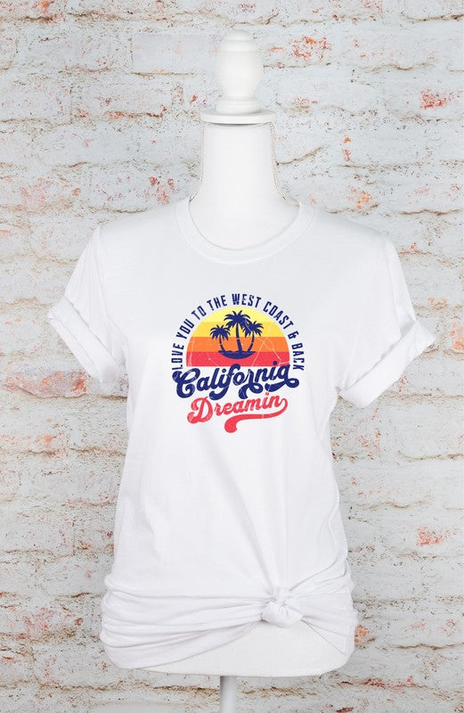 West Coast California Dreamin Graphic Tee