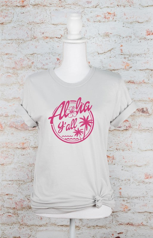 Aloha Y’all Graphic Tee