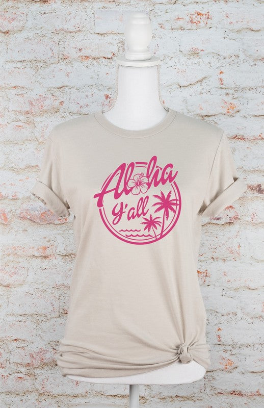 Aloha Y’all Graphic Tee