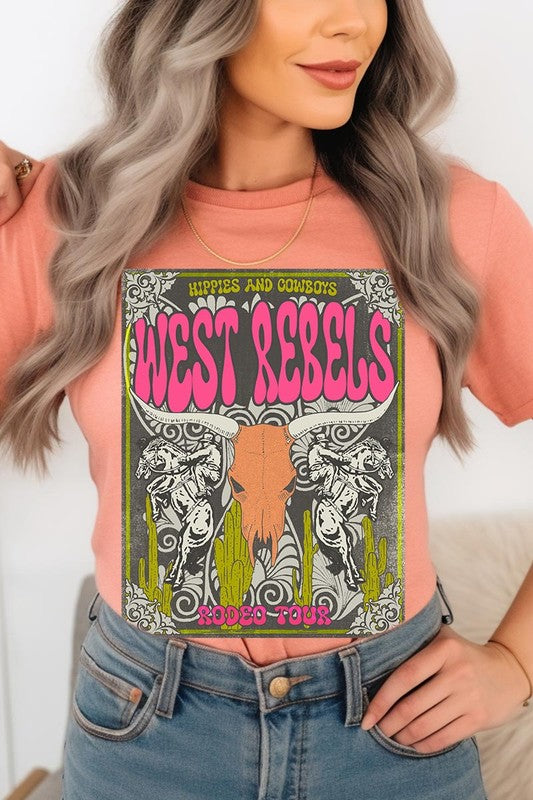 West Rebels Rodeo Tour Graphic Tee