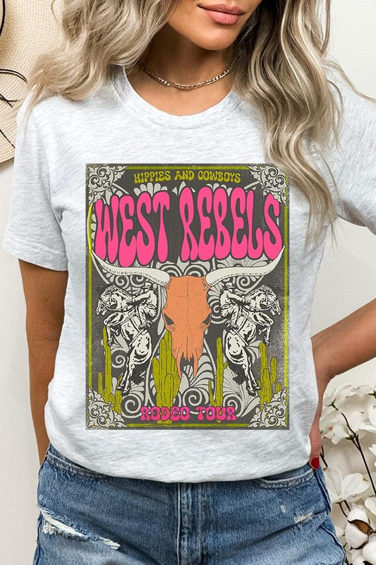 West Rebels Rodeo Tour Graphic Tee