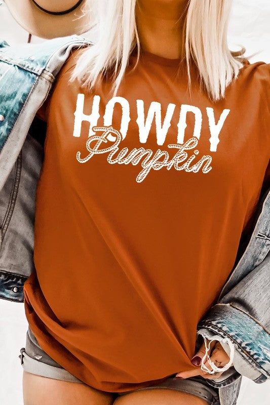 Howdy Pumpkin Graphic Tee