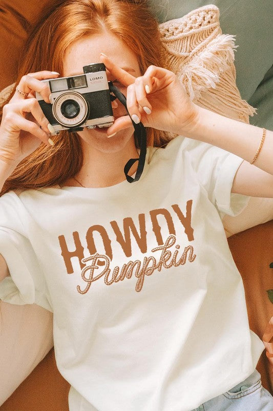 Howdy Pumpkin Graphic Tee