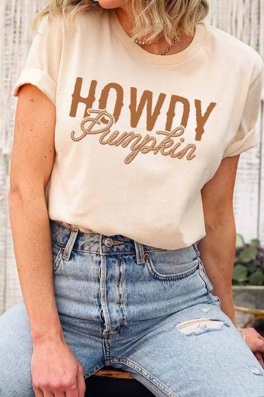 Howdy Pumpkin Graphic Tee