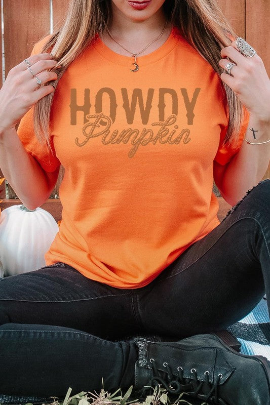 Howdy Pumpkin Graphic Tee