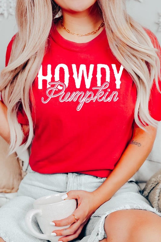 Howdy Pumpkin Graphic Tee