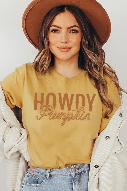 Howdy Pumpkin Graphic Tee