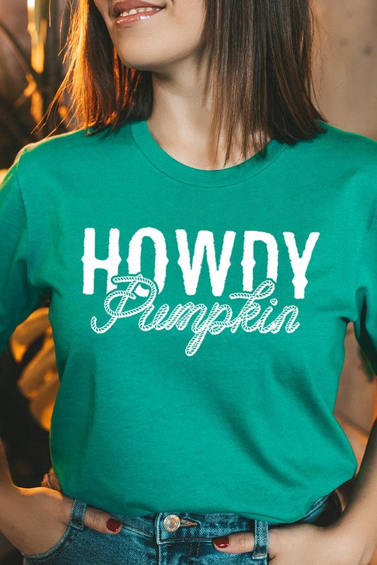 Howdy Pumpkin Graphic Tee