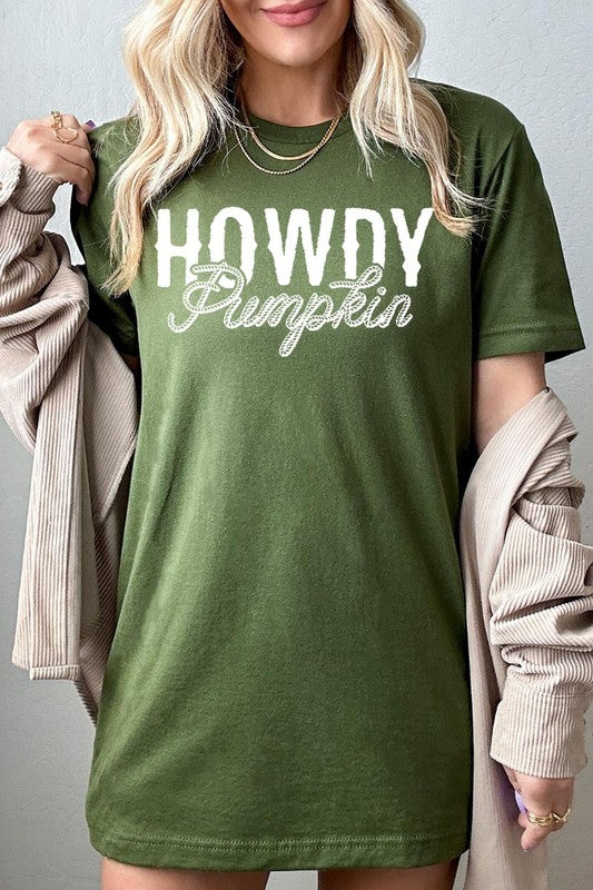 Howdy Pumpkin Graphic Tee