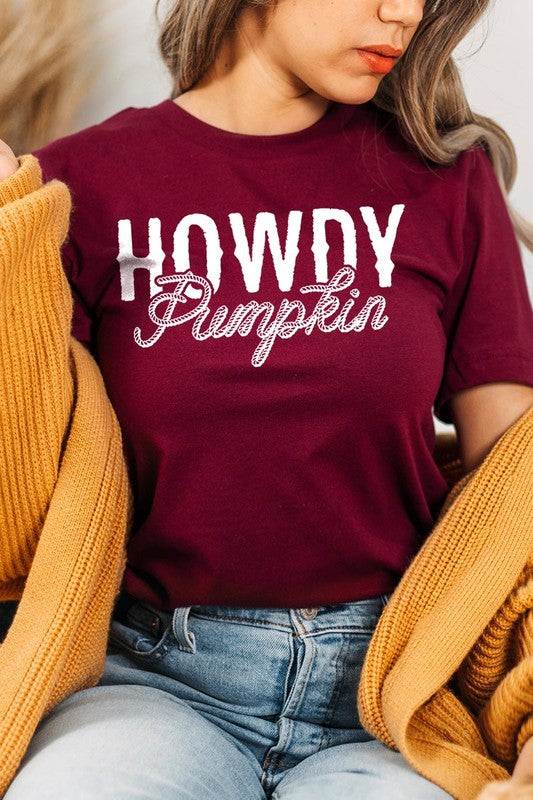 Howdy Pumpkin Graphic Tee