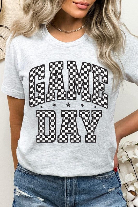 Checkered Game Day Graphic Tee