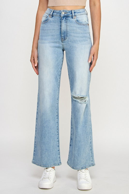 Denim Lab HIGH RISE RELAXED WIDE LEG