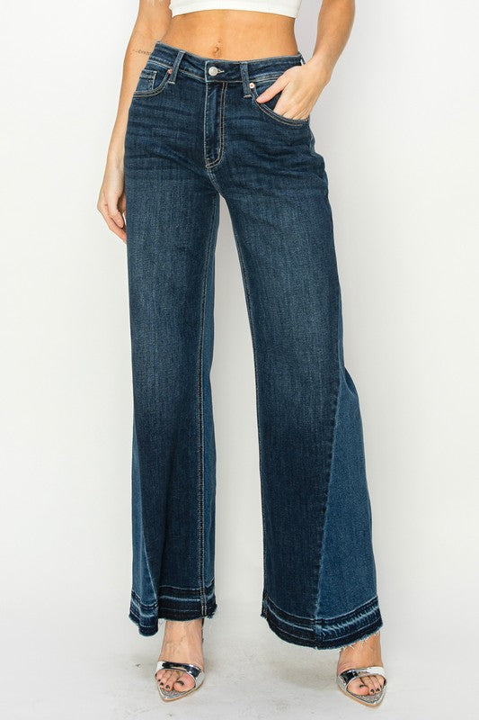 ARTEMIS VINTAGE HIGH RISE RELAXED WIDE LEG JEANS