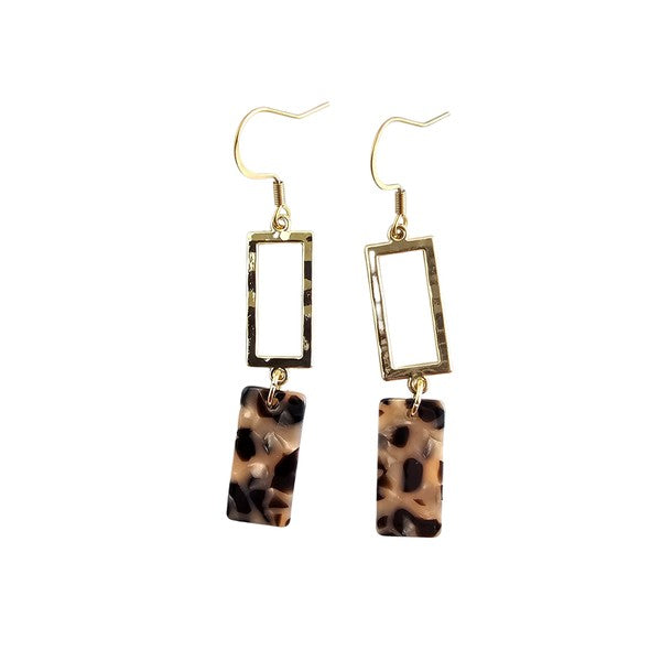 Raya Earrings In Cheetah