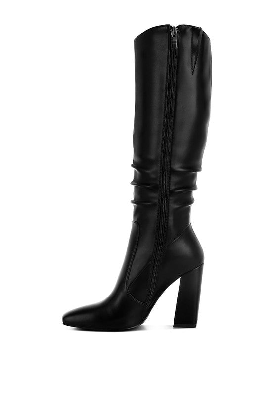 London Rag Yanir Slouchy Shaft Knee-High Boots