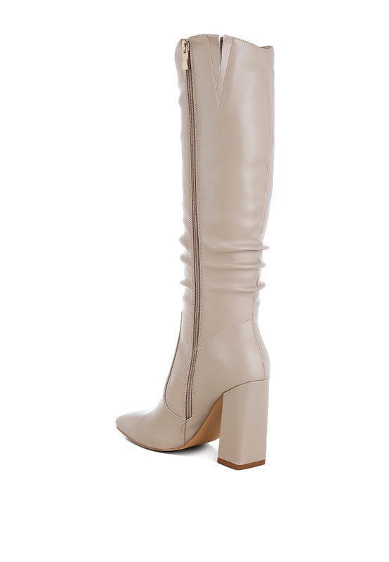 London Rag Yanir Slouchy Shaft Knee-High Boots