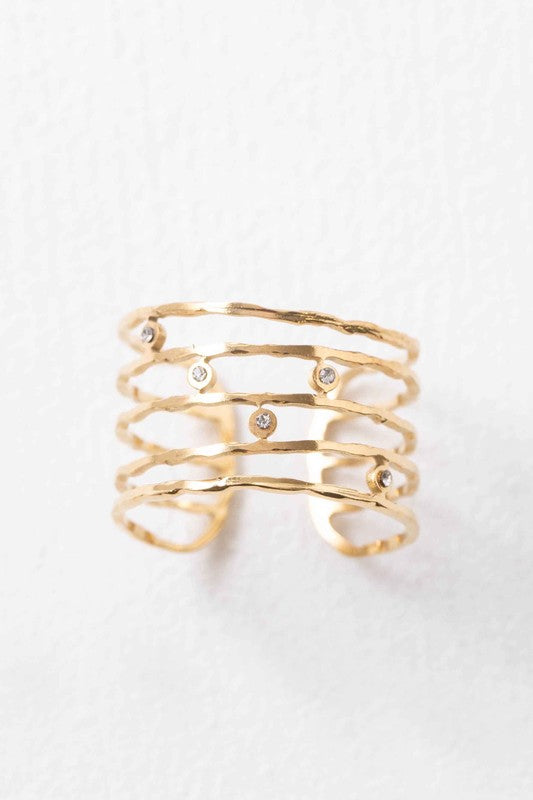 Twig Adjustable Ring - Boho Soho