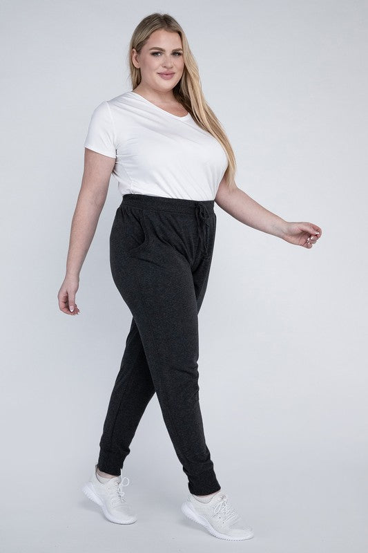 Ambiance Plus-Size Jogger Pants