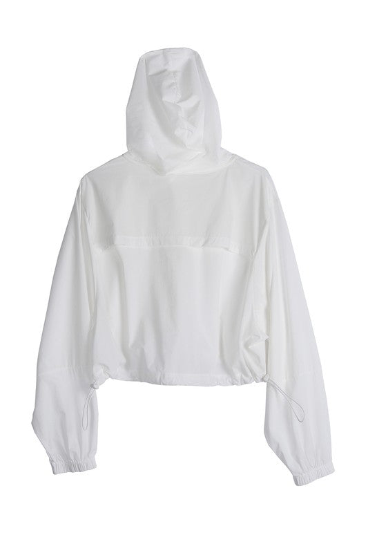 Lilou Cropped Wind breaker