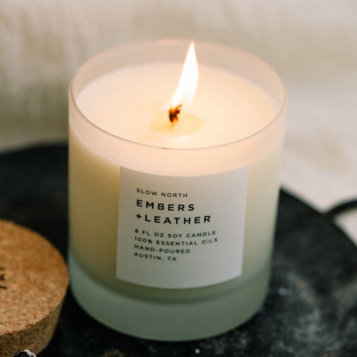 Slow North Embers + Leather - Vetiver + Cedar + Patchouli