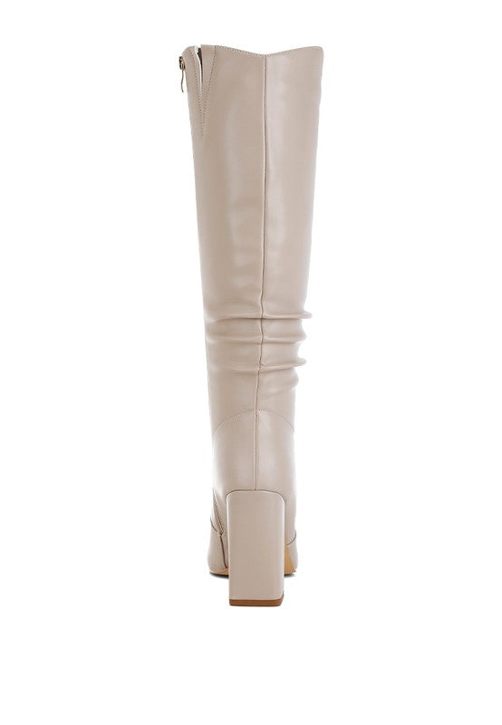 London Rag Yanir Slouchy Shaft Knee-High Boots