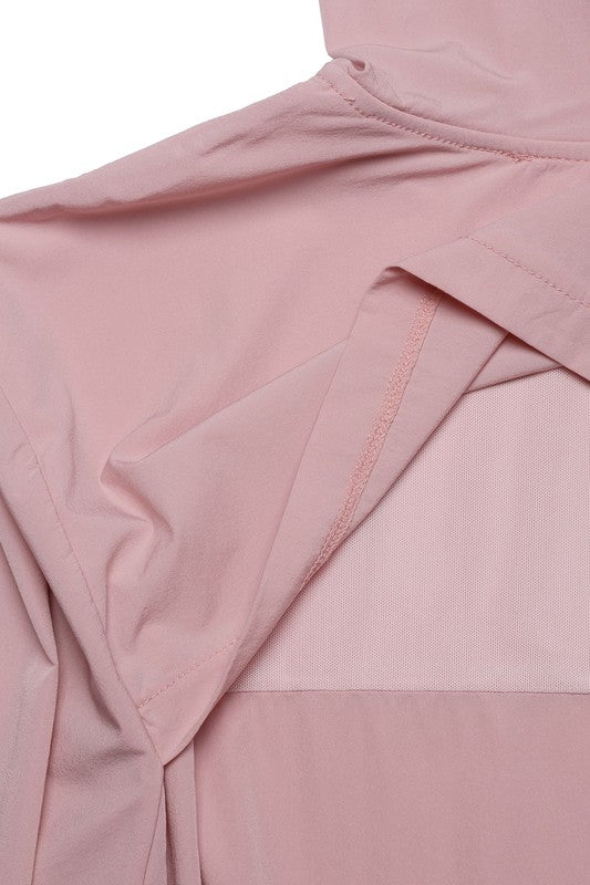 Lilou Cropped Wind breaker