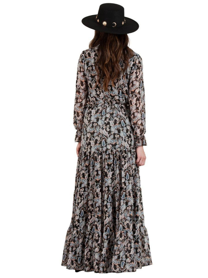 Lucca Couture Boho Canyons Cutout Maxi Dress