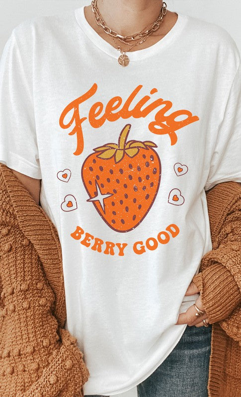 Retro Feeling Berry Good Graphic Tee