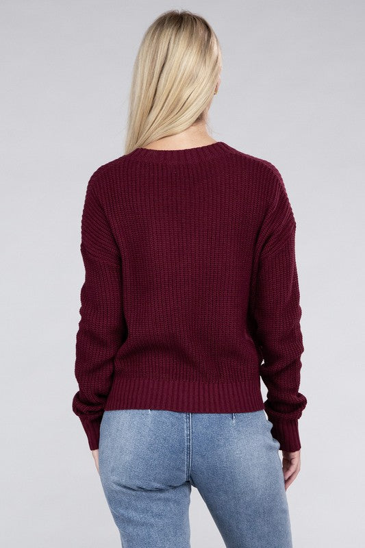 Ambiance Striped Pullover Sweater