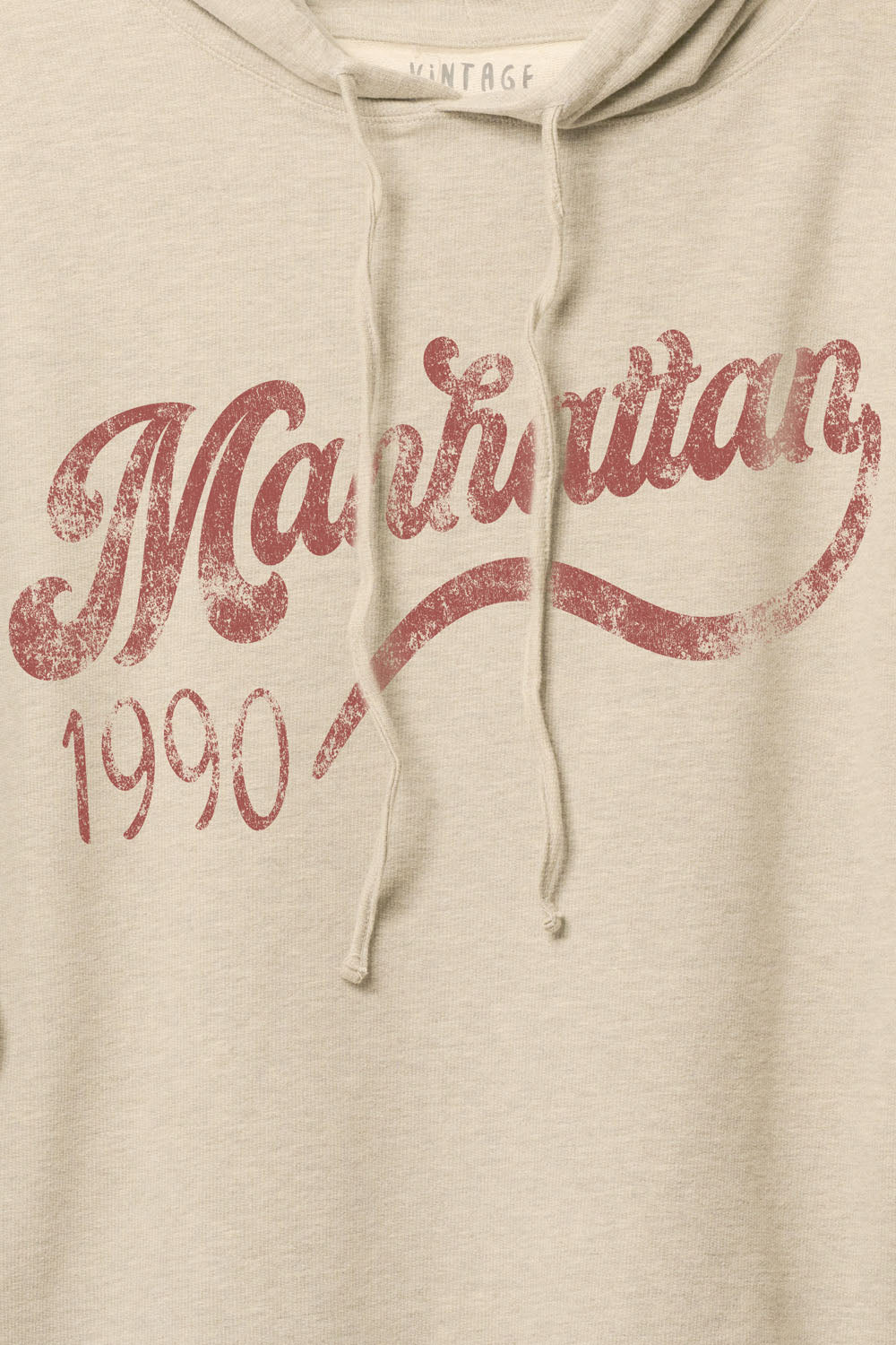 Manhattan 1990 French Terry Graphic Hoodie