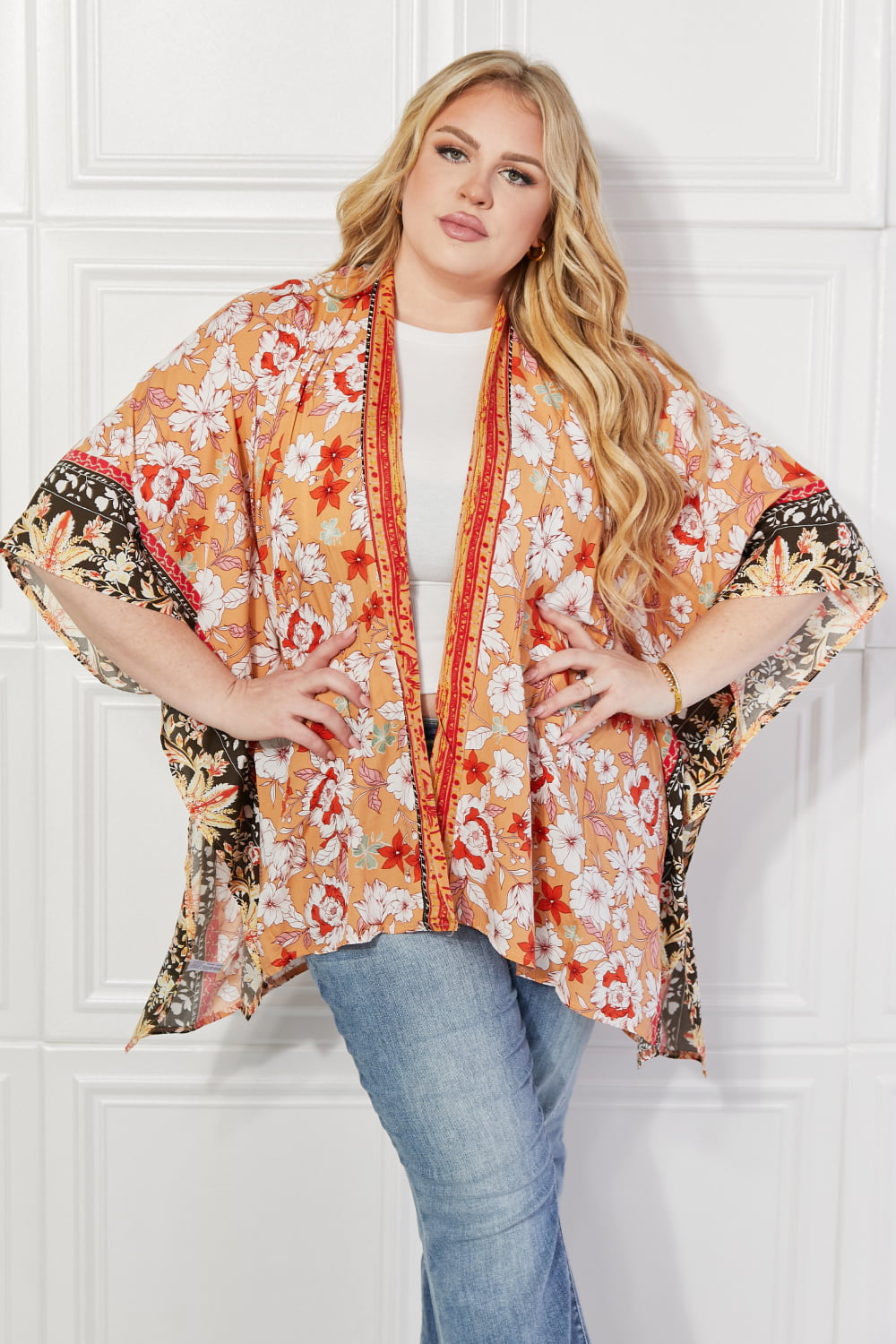 Justin Taylor Peachy Keen Boho Kimono