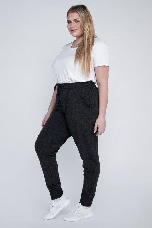 Ambiance Plus-Size Jogger Pants