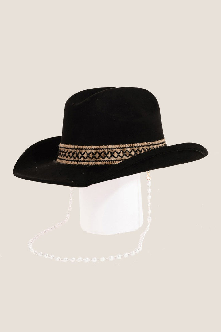 Fame Ornate Band Cowboy Hat - Boho Soho