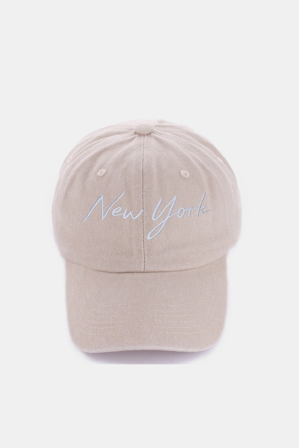 Zenana Washed Embroidered LA New York City Baseball Cap