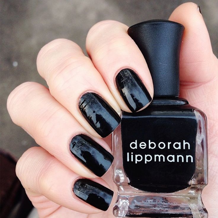 Deborah Lippmann Gel Lab Pro Color Nail Polish - Fade To Black